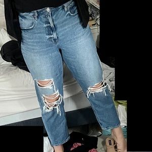 AE 90’s Boyfriend High Rise Jeans, Size 12 Regular